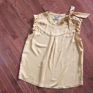 Anthropologie Comme Toi size L blouse